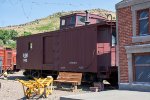DIM Caboose #902 is on display at the Colorado Railroad Museum. 